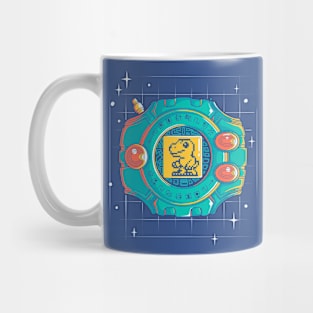 Digivice Retrô Mug